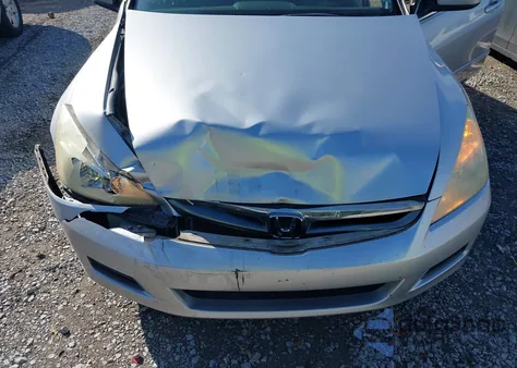 2007 Honda Accord 3.0 Ex из США, поврежденный, VIN 1HGCM66567A063214